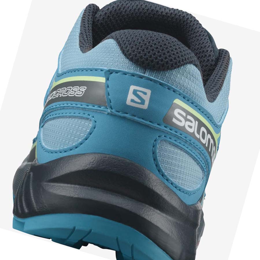 Tenis Para Trail Running Salomon SPEEDCROSS Niños Azules | MX 2024SGL